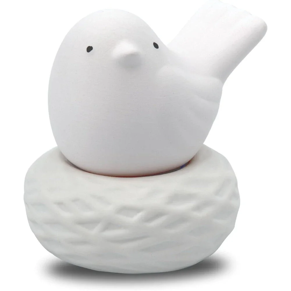 Non-Electric Ceramic Diffuser for Essential Oils & Aromatherapy Fragrance, White